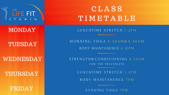 Class timetable